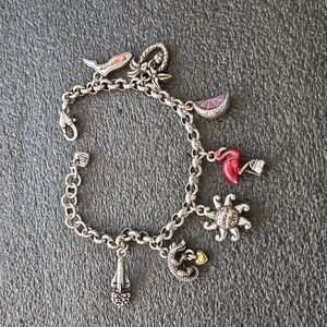 Brighton Silver Florida Charm bracelet